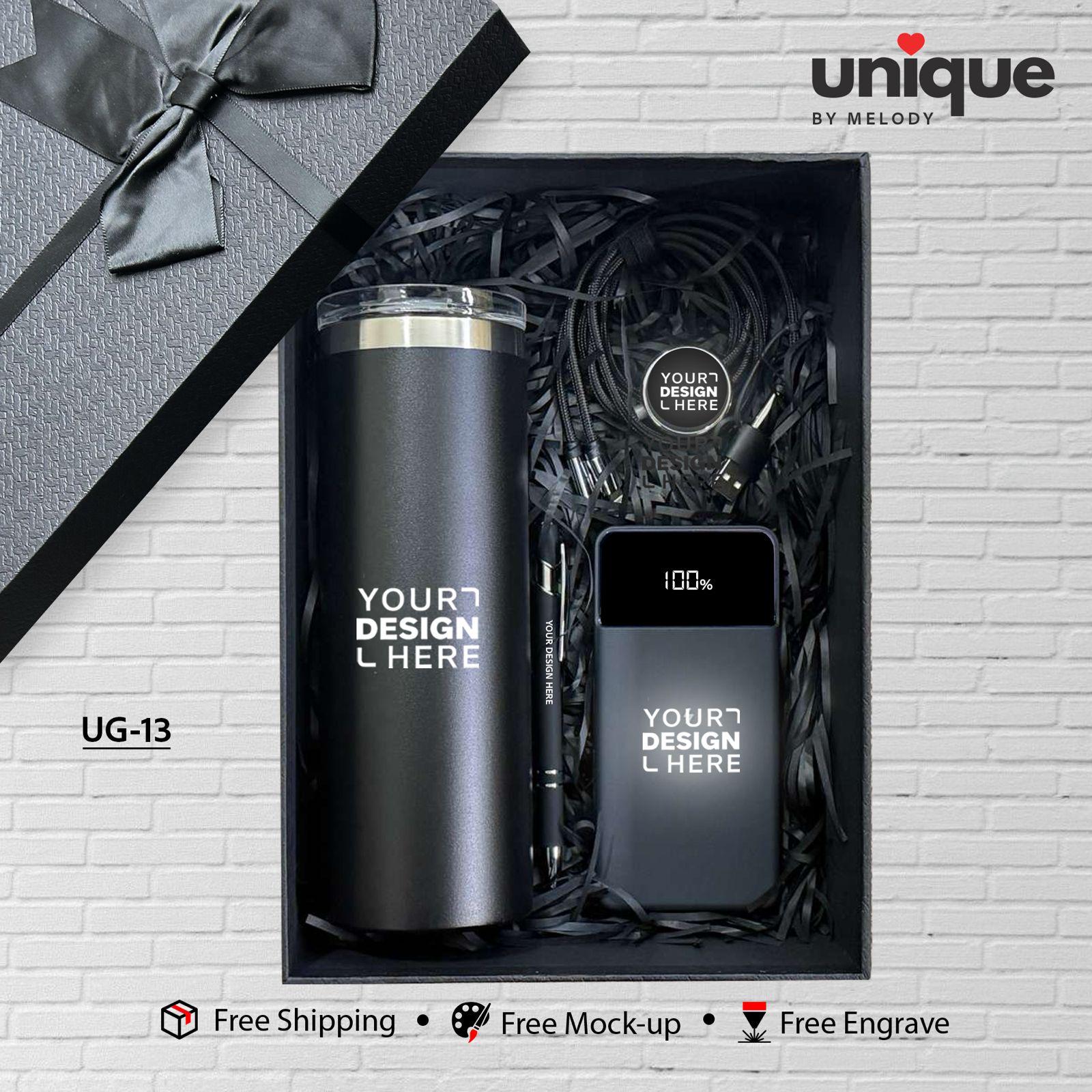 Custom Corporate Gift Box, Personalized Business Holiday Tech Gift, Executive Gift Set, Business Brand Gift Box, Promotional Bulk Order