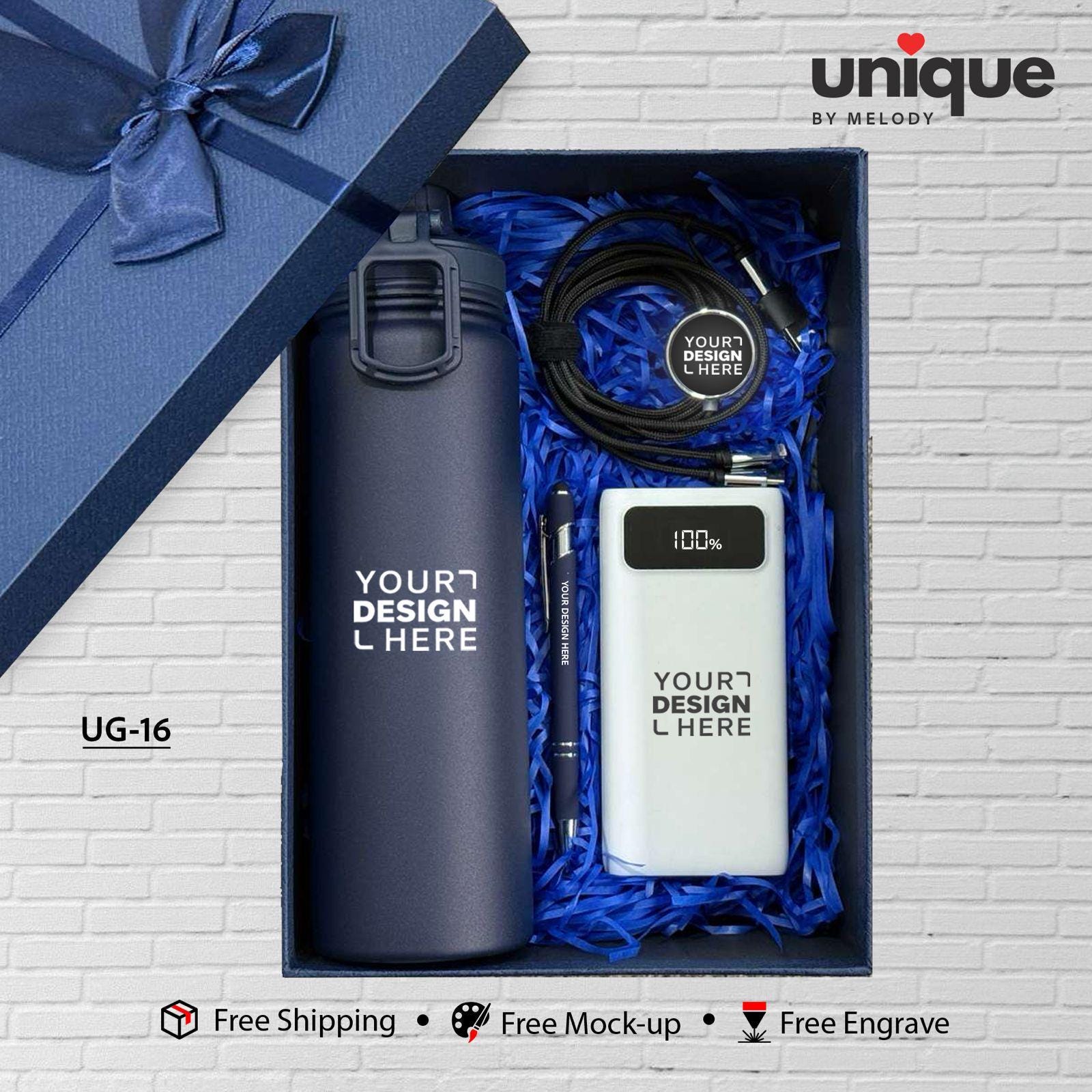 Company Logo Gift Set, Customized Executive Gift Box, Client Appreciation, Onboarding Kit, Team Gift, Conference Promotional Bulk Order