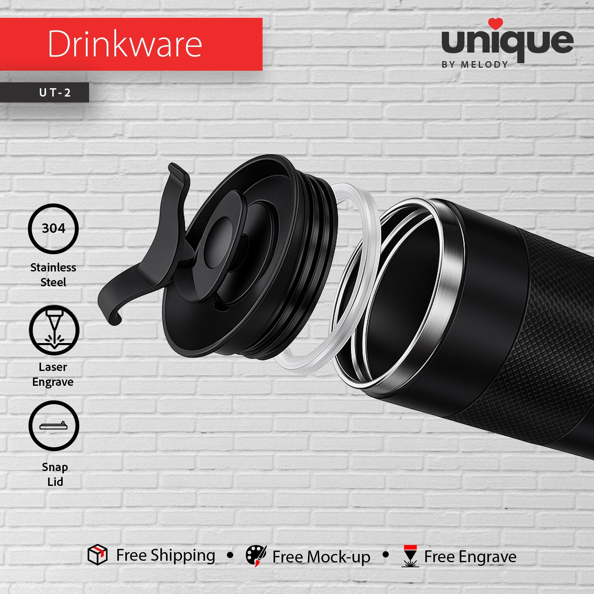 Company Custom Logo Gift Box Personalized Tumbler Light-Up Charging Cord and Stylus Pen, Corporate Holiday Tech Promotional Bulk Order