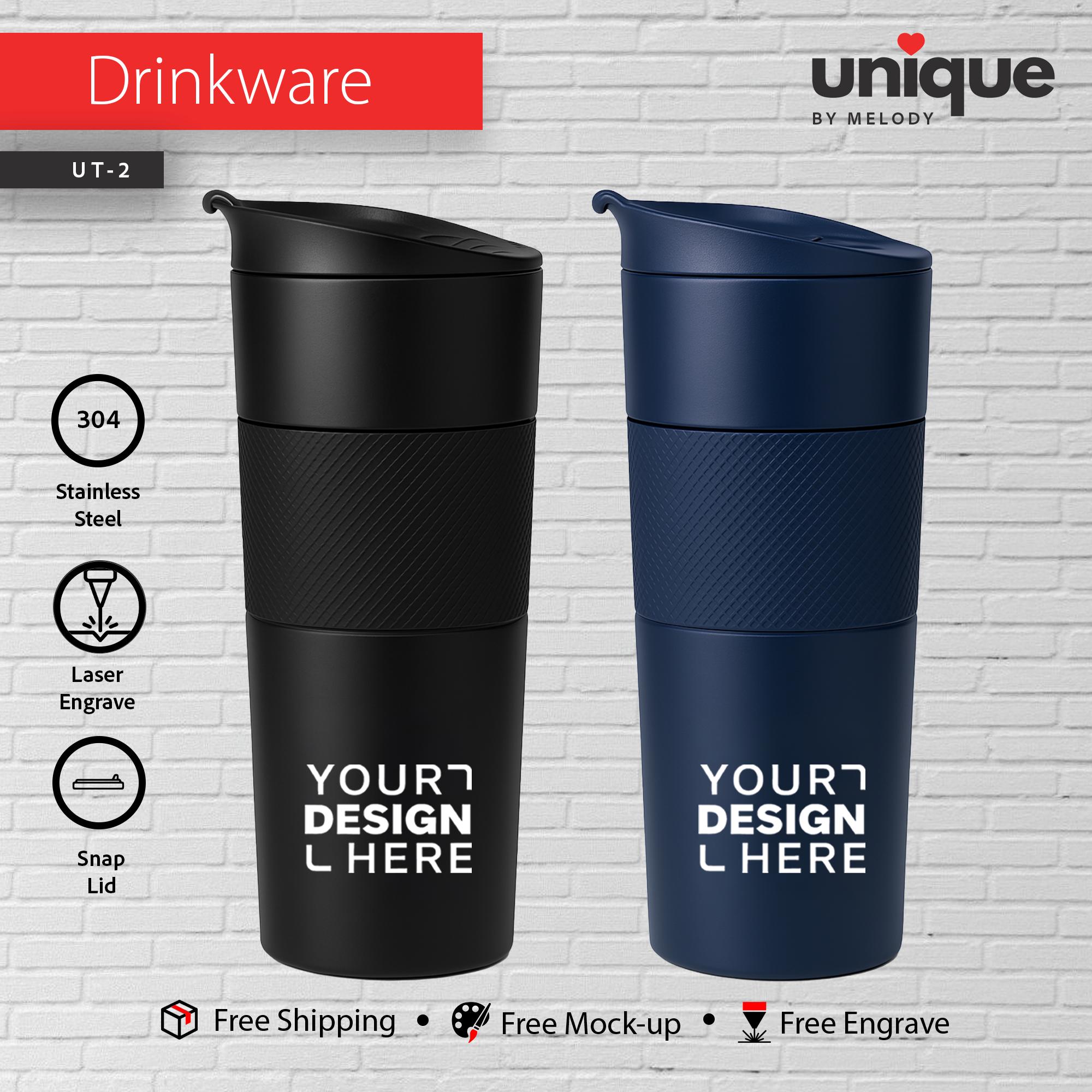 Company Custom Logo Gift Box Personalized Tumbler Light-Up Charging Cord and Stylus Pen, Corporate Holiday Tech Promotional Bulk Order