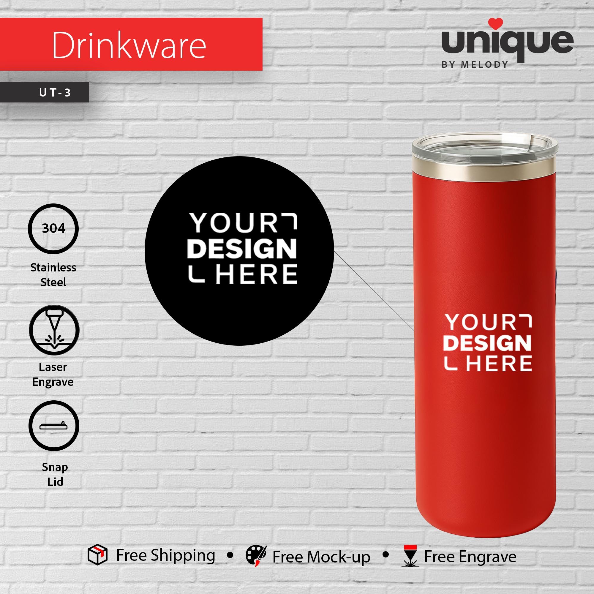 Custom Logo Stainless Steel 16oz Tumbler, Affordable Corporate Gift, Personalized Company Holiday Bulk Order Drinkware, Promotional Gift