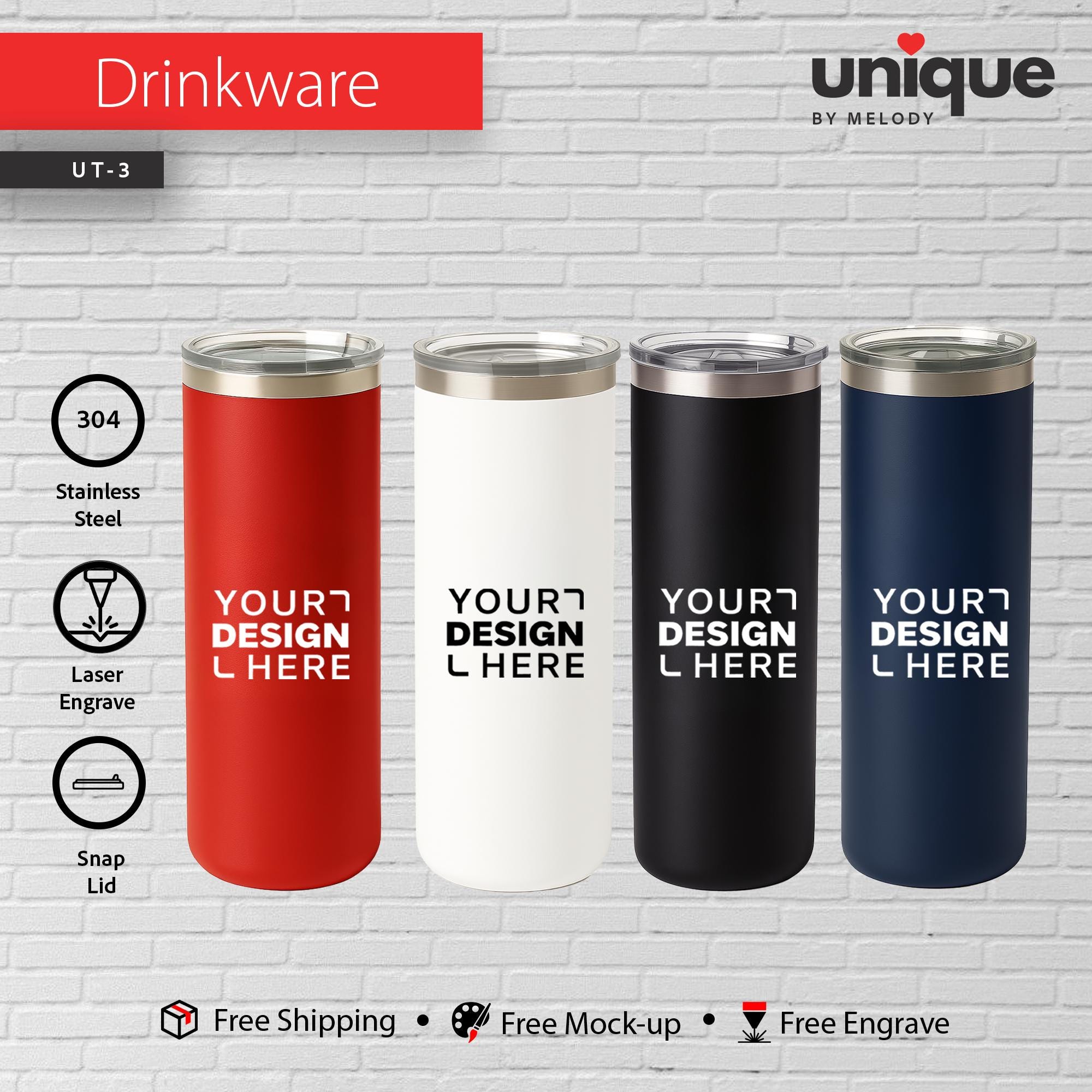 Custom Stainless Tumbler and Light-Up Cable Gift Set, Personalized Corporate Giveaway, Business Holiday Tech Gift, Promotional Bulk Orders