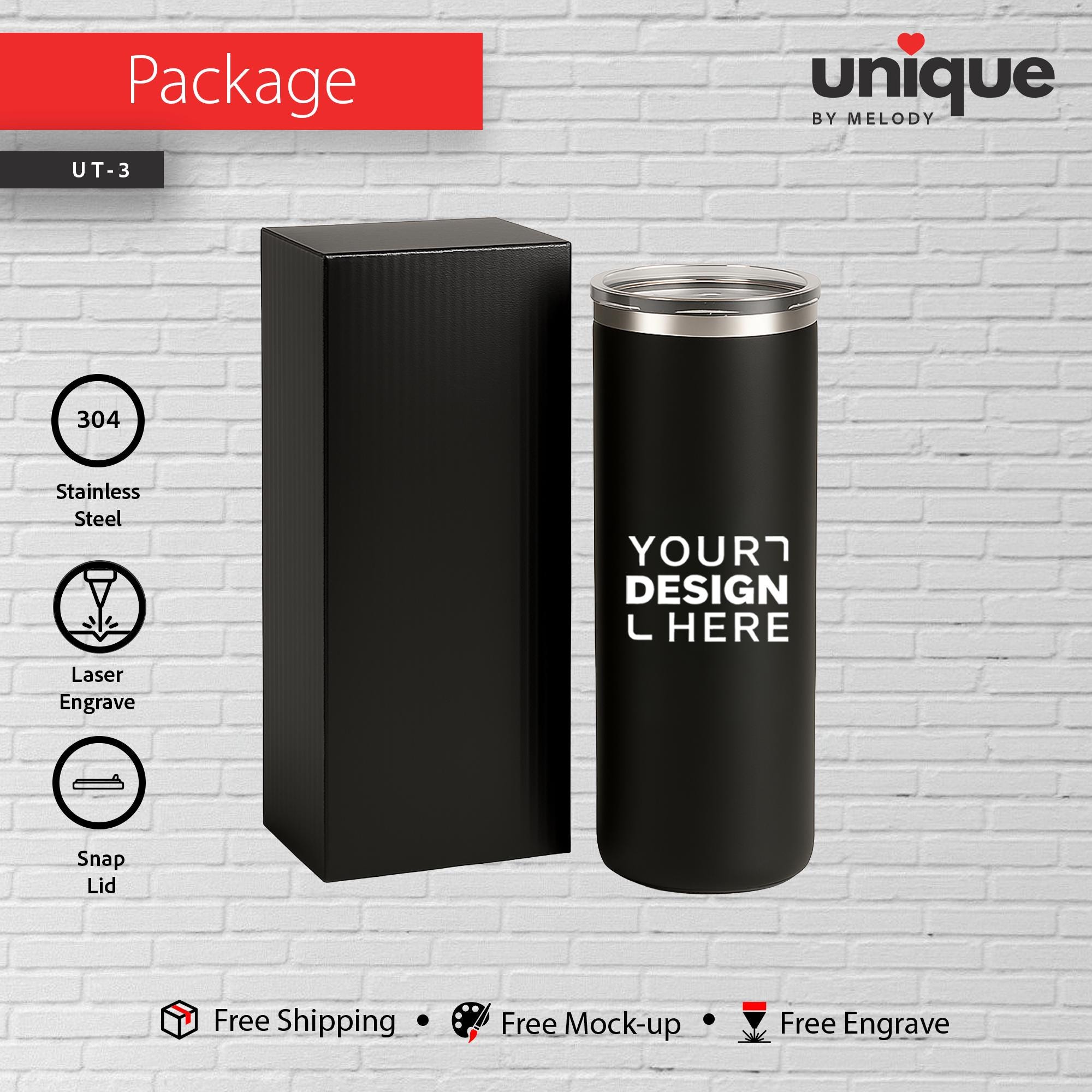 Custom Stainless Tumbler and Light-Up Cable Gift Set, Personalized Corporate Giveaway, Business Holiday Tech Gift, Promotional Bulk Orders