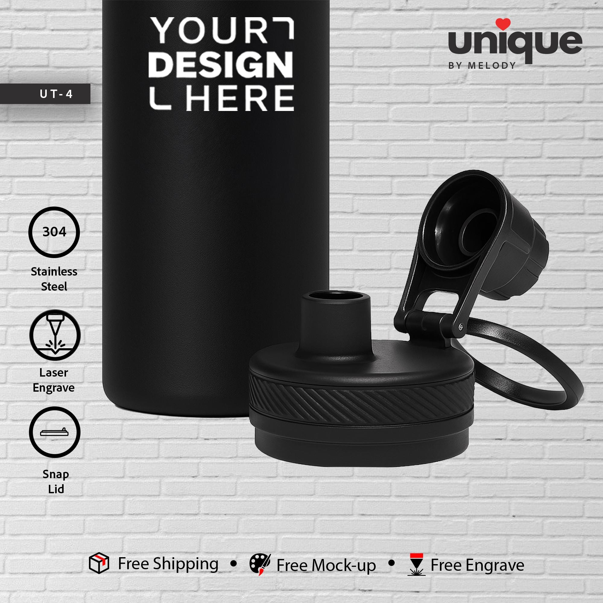 Double Wall Thermos Light-Up Charging Cable Set, Custom Logo Corporate Gift Bundle, Personalized Drinkware Tech Gift, Promotional Bulk Order