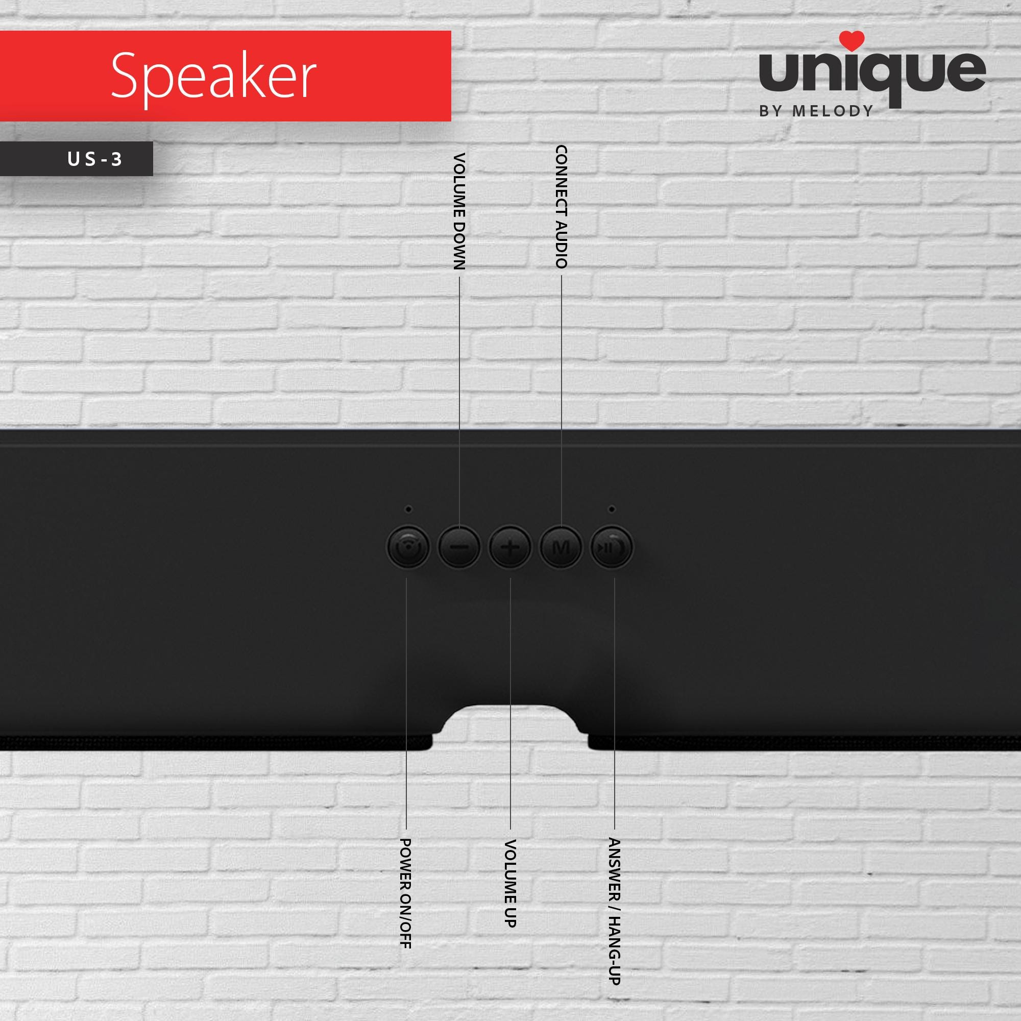 Premium Custom Light-Up Logo Sound Bar, Laser Engraved Logo Bluetooth Speaker, Promotional Company Logo Bulk Orders, Corporate Holiday Gift