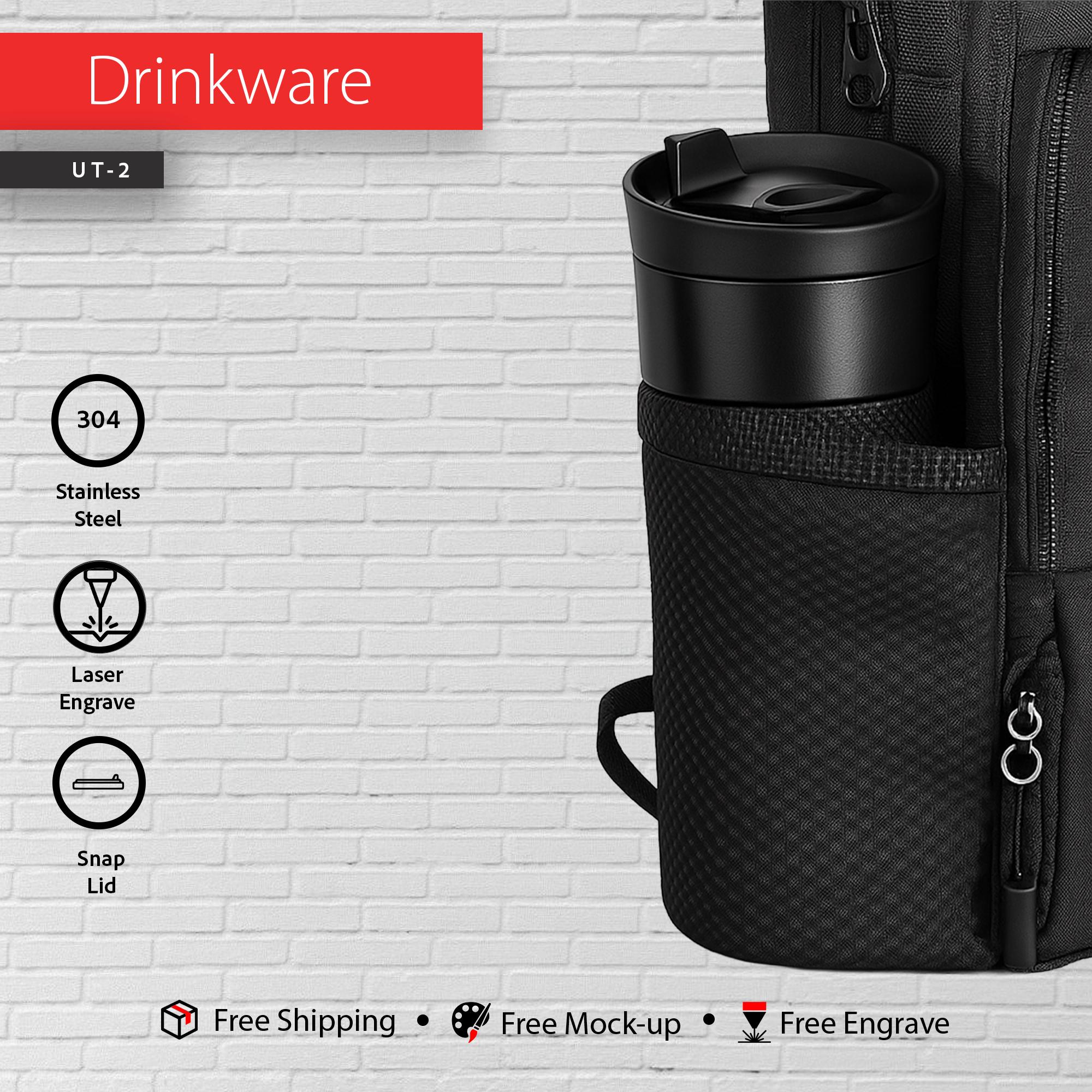 Custom Logo Stainless Steel 18oz Tumbler, Affordable Corporate Gift, Company Holiday Bulk Order Drinkware, Personalized Promotional Tumbler