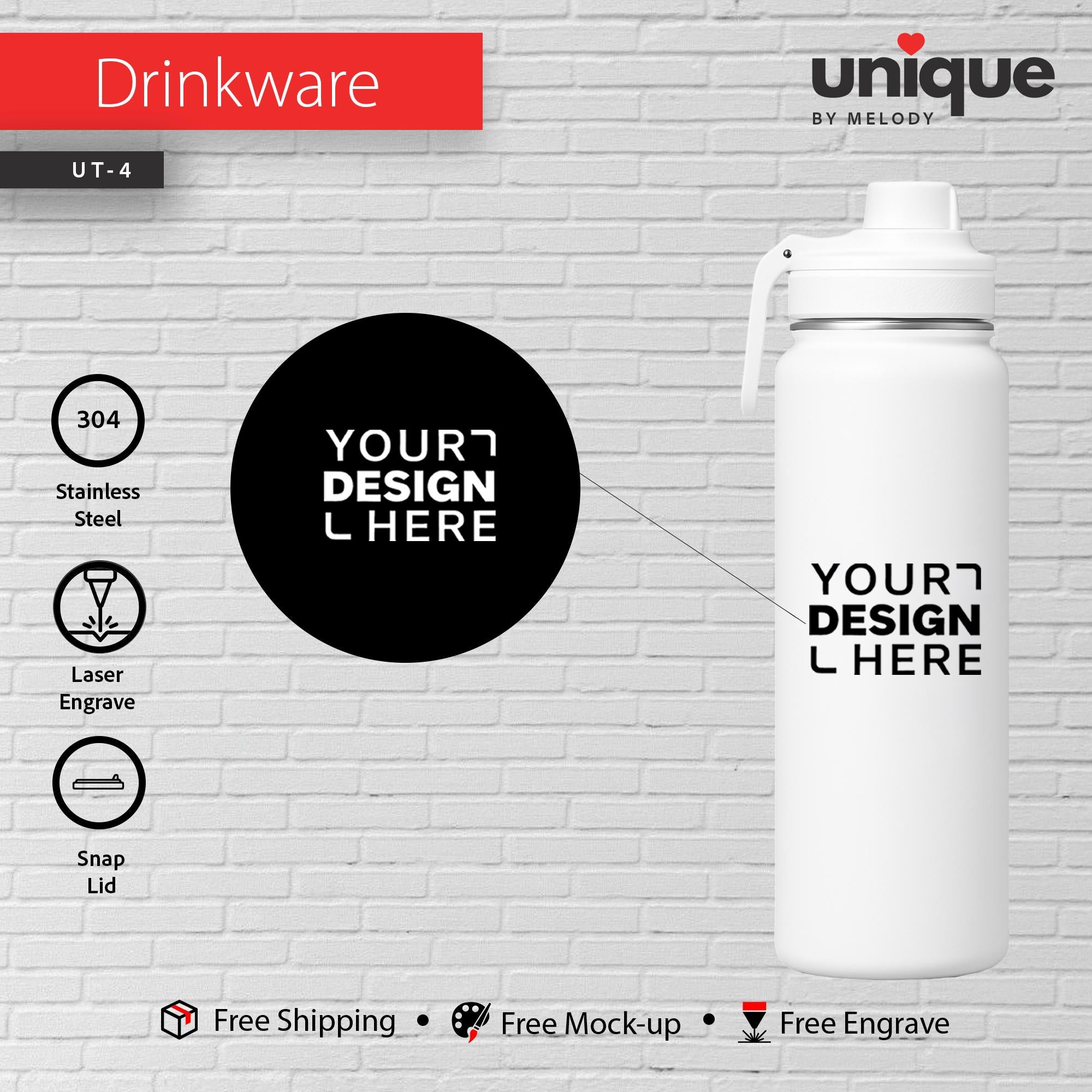 Double Wall Thermos Light-Up Charging Cable Set, Custom Logo Corporate Gift Bundle, Personalized Drinkware Tech Gift, Promotional Bulk Order