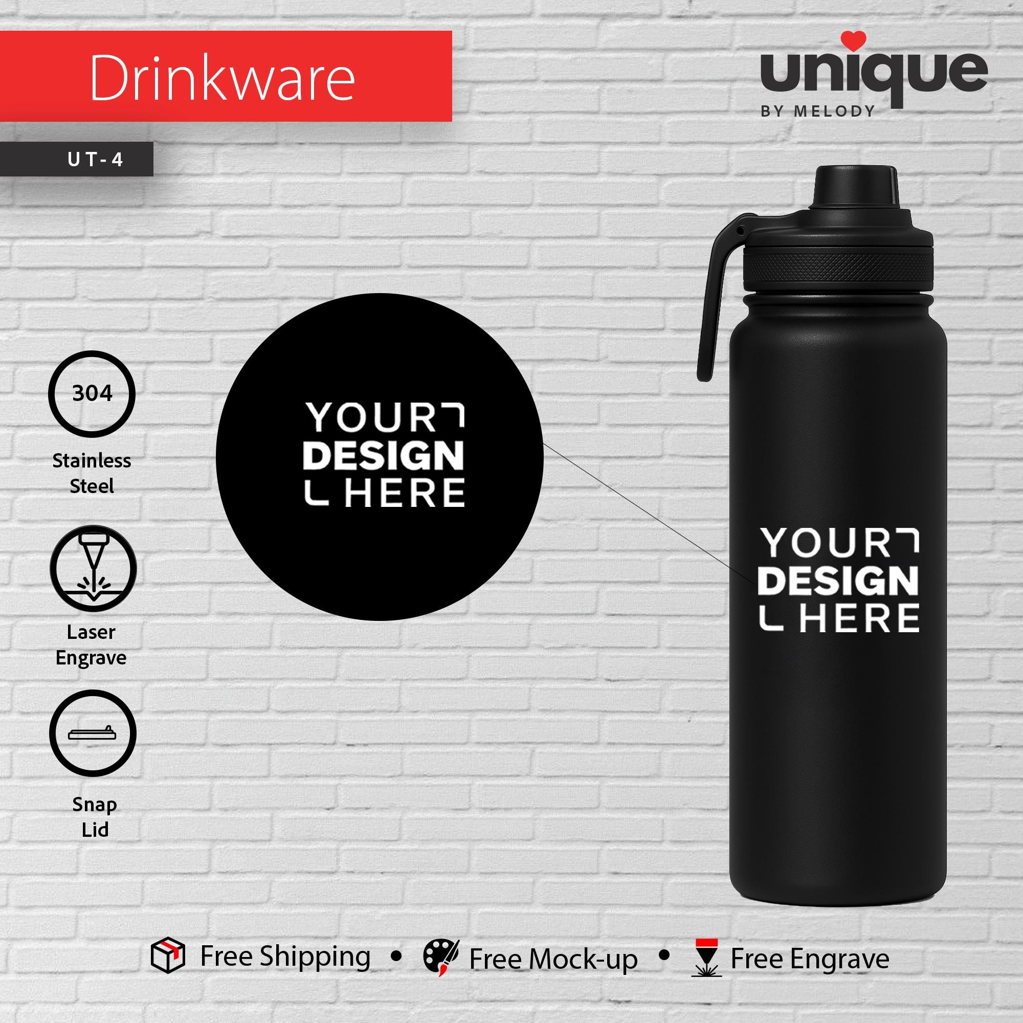 Double Wall Thermos Light-Up Charging Cable Set, Custom Logo Corporate Gift Bundle, Personalized Drinkware Tech Gift, Promotional Bulk Order