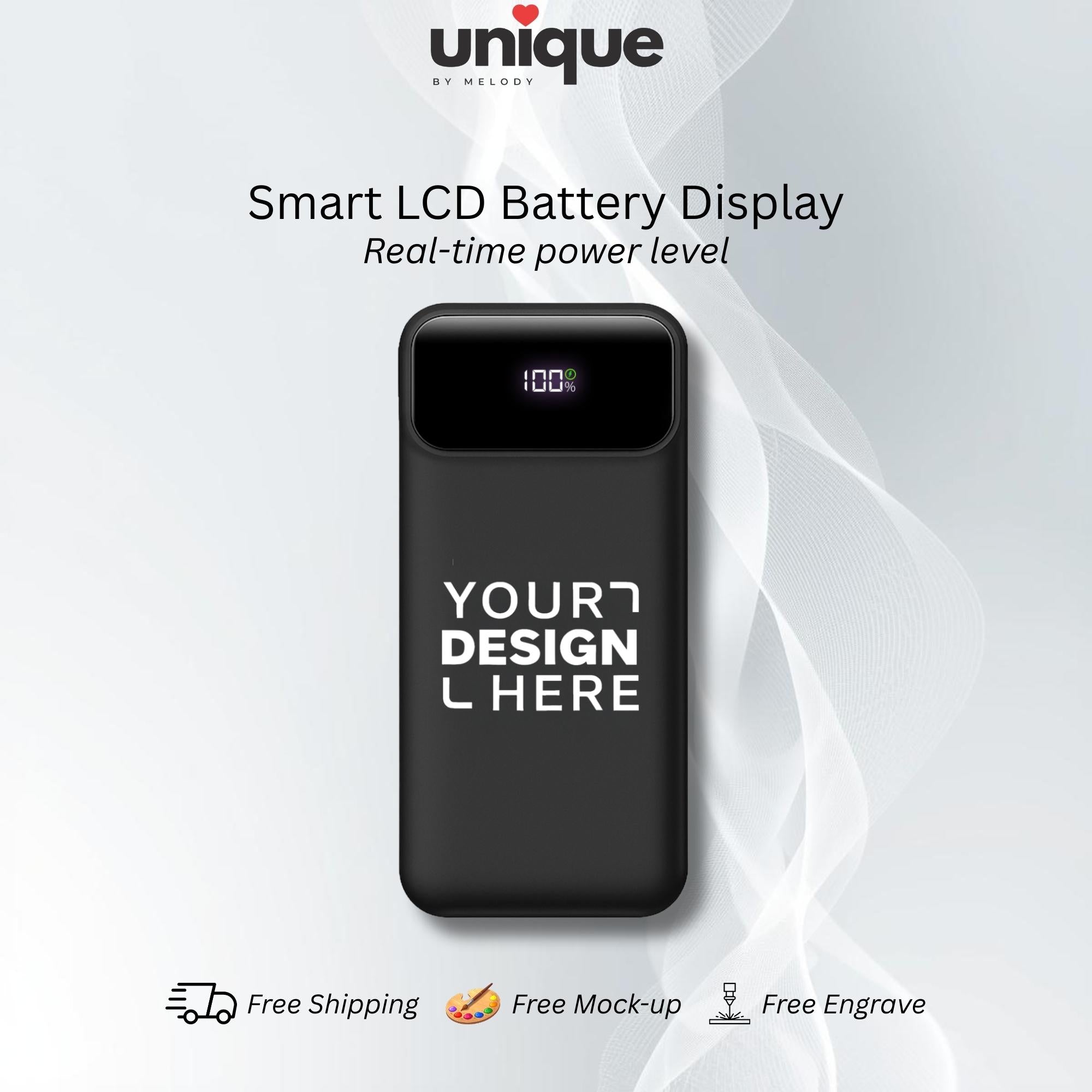 Custom Logo Powerbank with Built in Cables 10000mah PD Branded Fast Charging Portable Corporate Tech Gift for Employee Client Trade Show