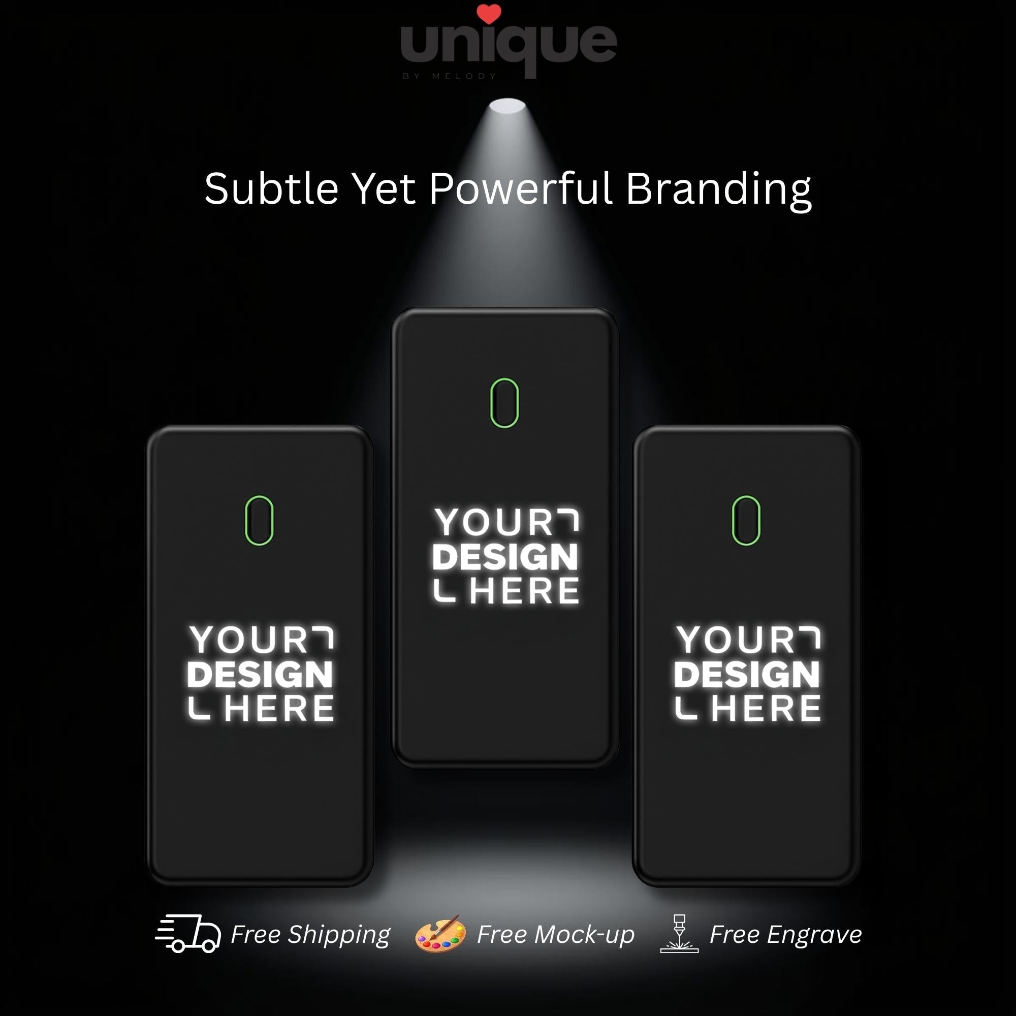 Magsafe Charger Light Up Logo Custom Executive Fast Charging Magnetic Portable Powerbank Wireless Luxury Corporate VIP Client Tech Gift