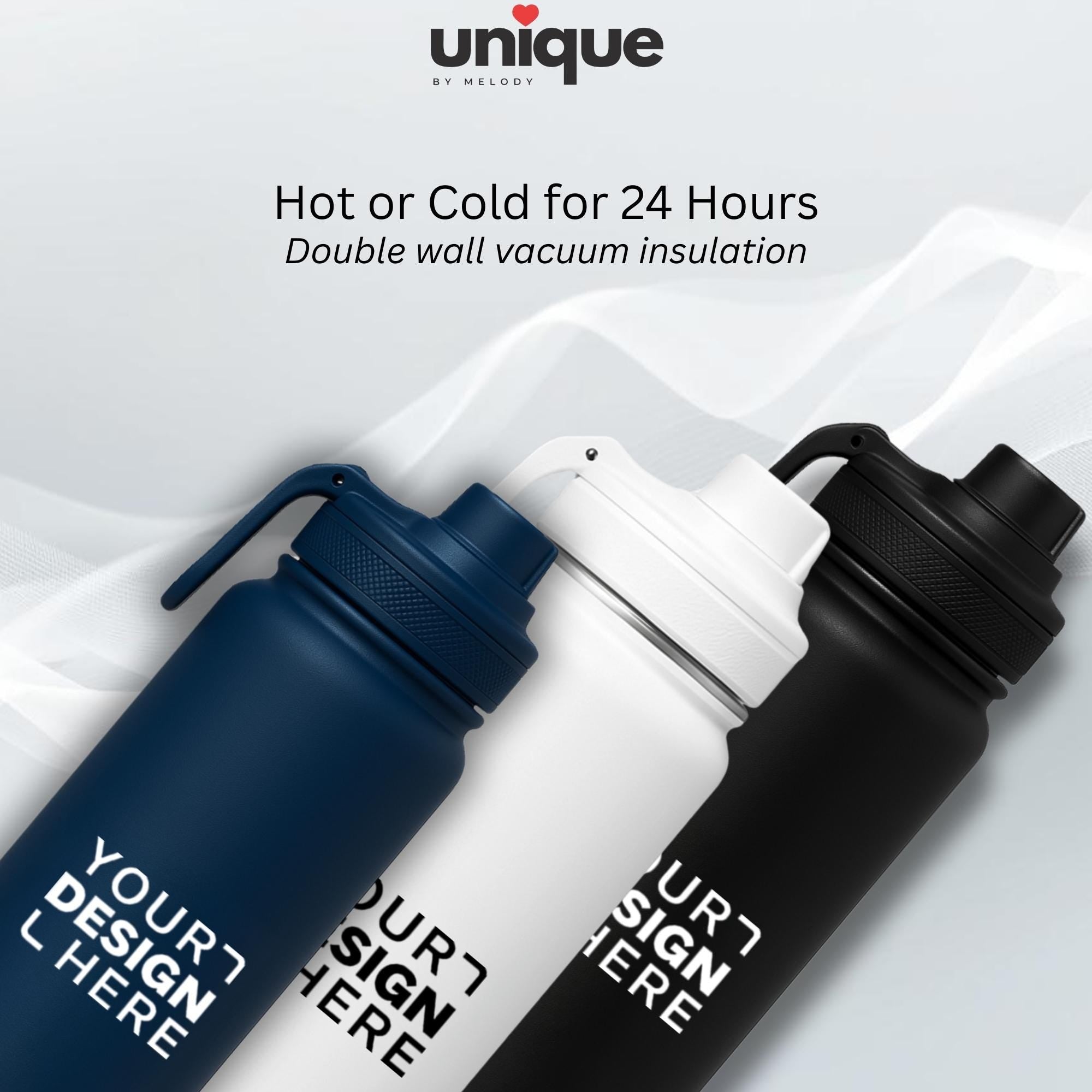 Custom Logo Stainless Steel Tumbler Personalized Corporate Employee Client Gift Thermos with Engraved Branding
