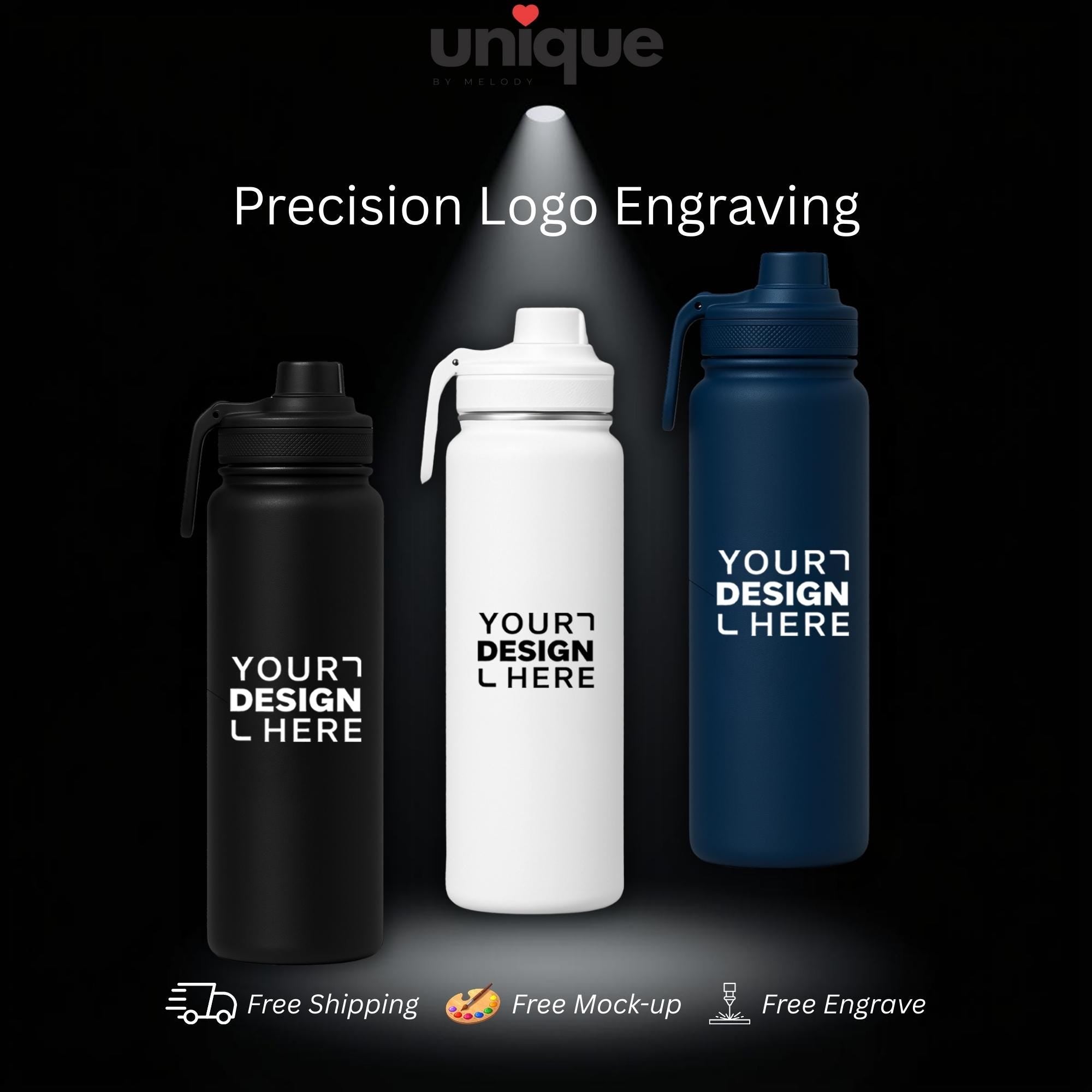 Executive Tumbler Custom Logo Personalized Thermos Stainless Steel 24oz Branded Corporate Company Employee Client Appreciation Gift
