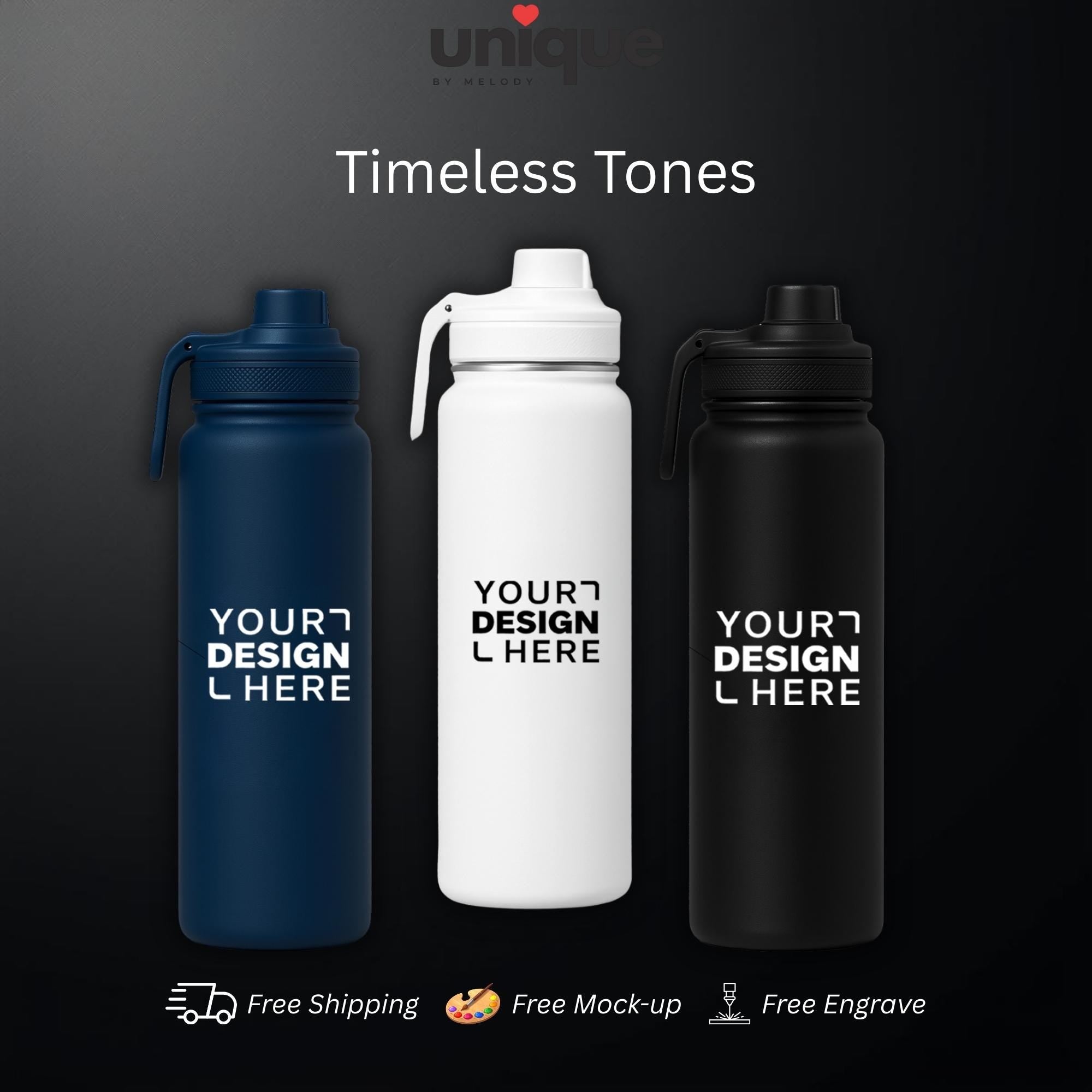 Executive Tumbler Custom Logo Personalized Thermos Stainless Steel 24oz Branded Corporate Company Employee Client Appreciation Gift
