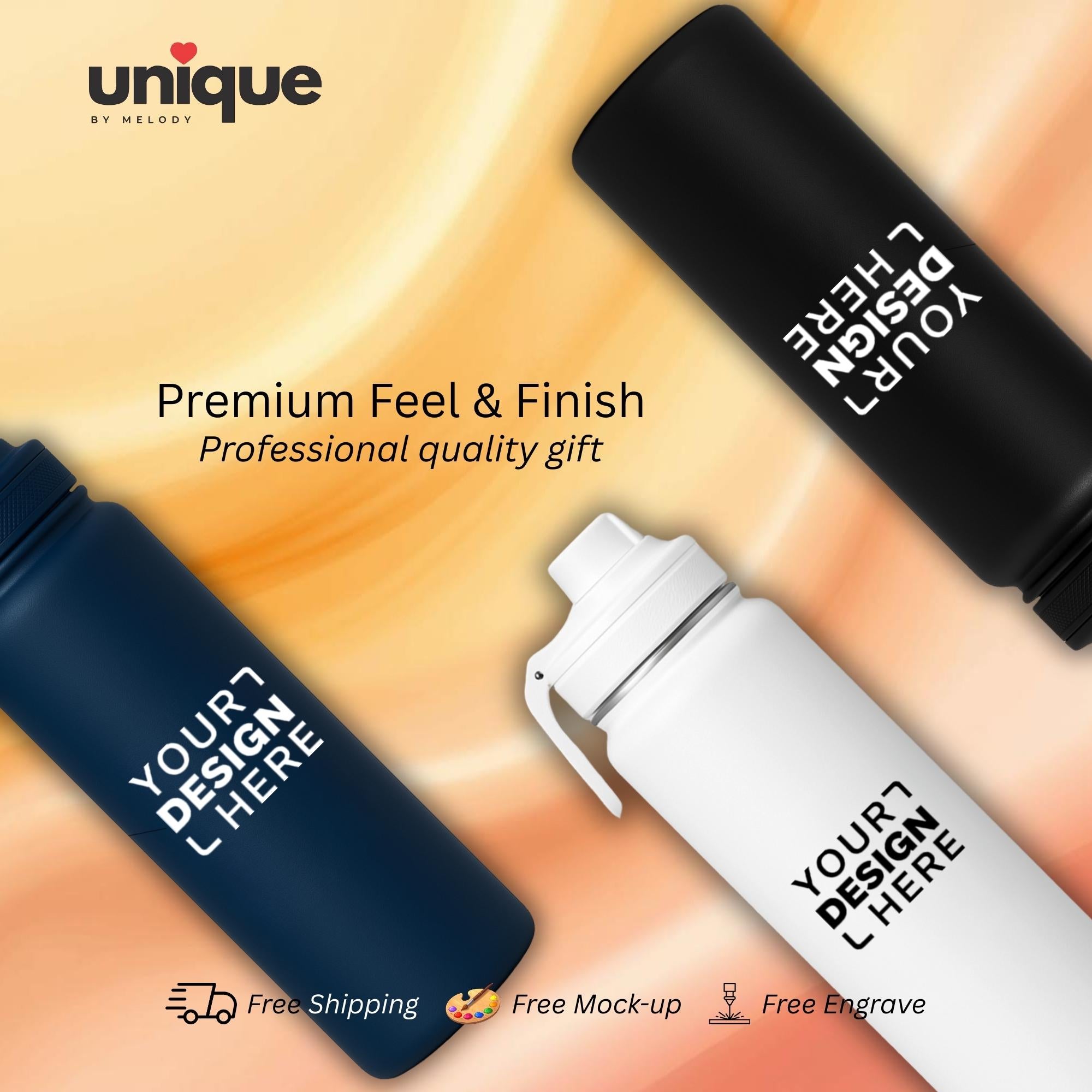 Personalized Tumbler Stainless Steel Corporate Logo Gift New Year End Event Giveaway Company Employee Client Appreciation