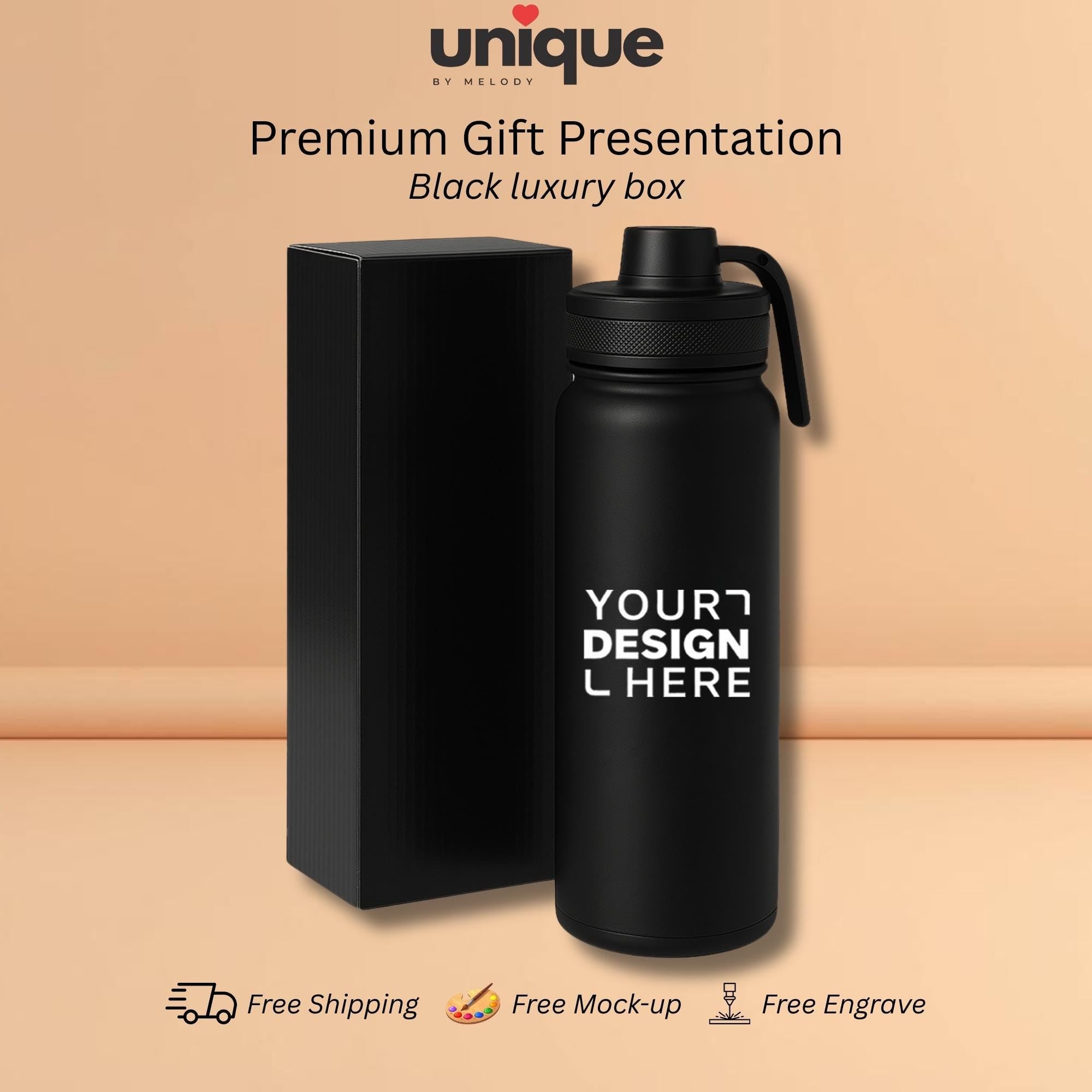 Personalized Tumbler Stainless Steel Corporate Logo Gift New Year End Event Giveaway Company Employee Client Appreciation