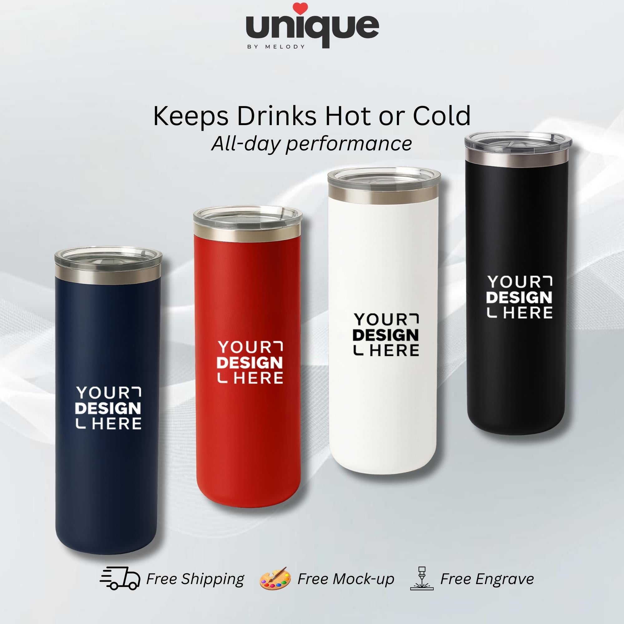 Custom Logo 16oz Tumbler Stainless Steel Engraved Corporate Employee Client Gift Company Swag Coffee Office Promo Drinkware Event Giveaway