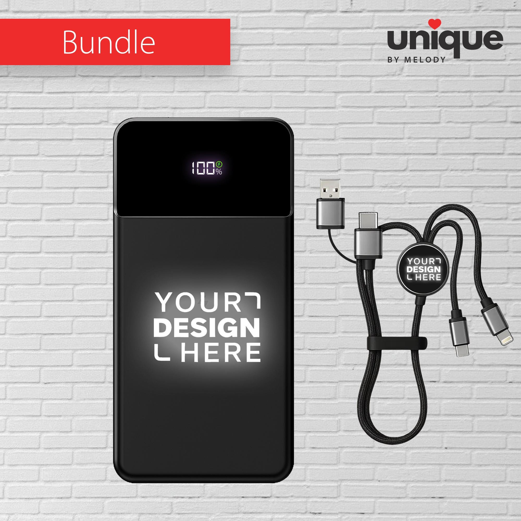 Light Up Logo MagSafe Powerbank Promotional Portable Charger Company Customized Mobile Charger Personalized Corporate Holiday Bulk Order
