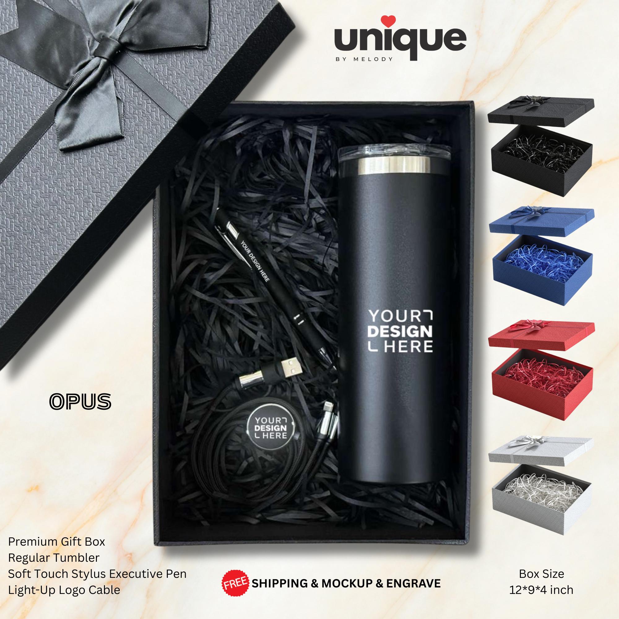 Corporate Gift Box with Custom Logo Thermos Employee Onboarding Client Appreciation Gift Trade Show Giveaway Conference Bulk Company Orders