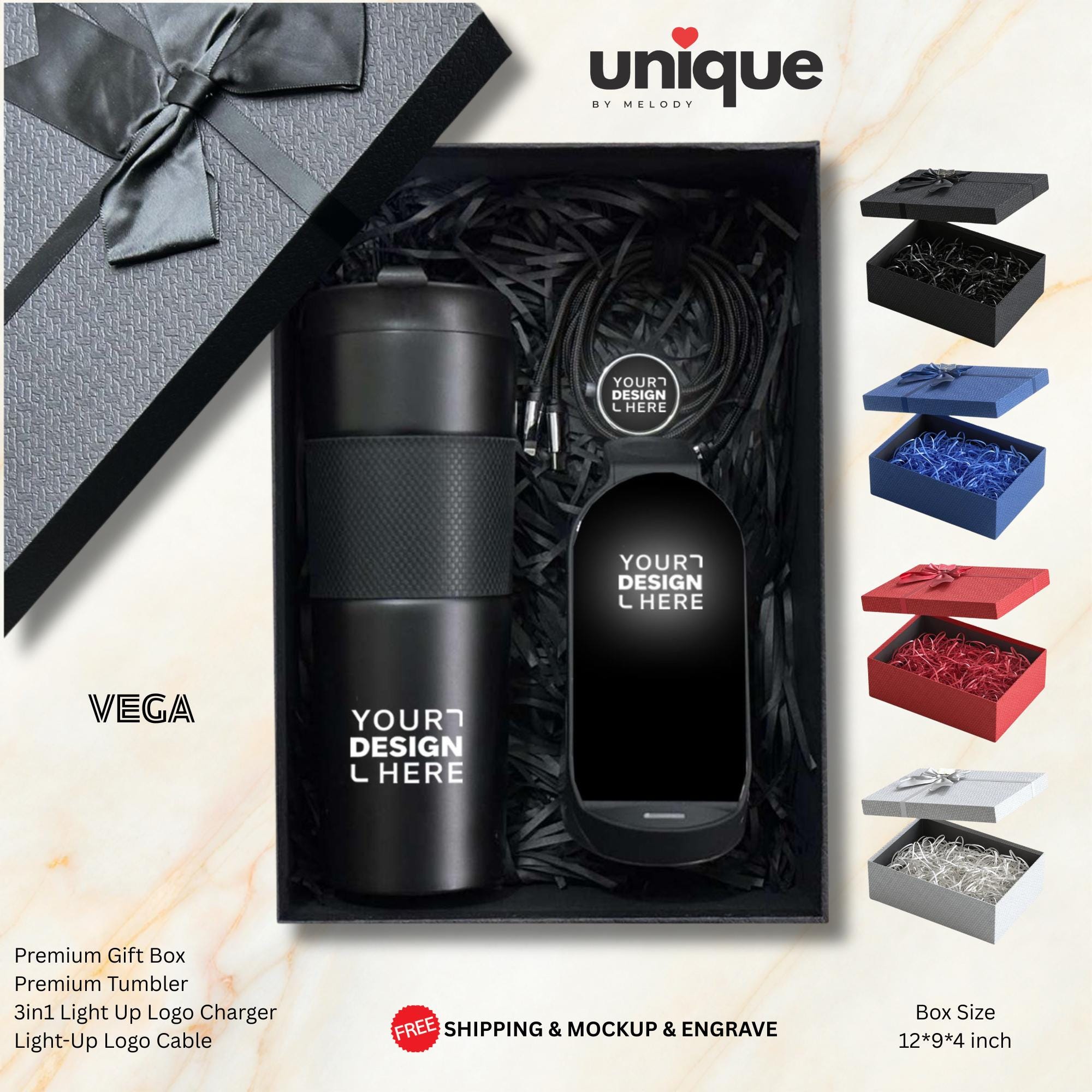 Executive Corporate Gift Box Leadership Appreciation VIP Client Director Manager Recognition Custom Logo Business Set Bulk Company Order