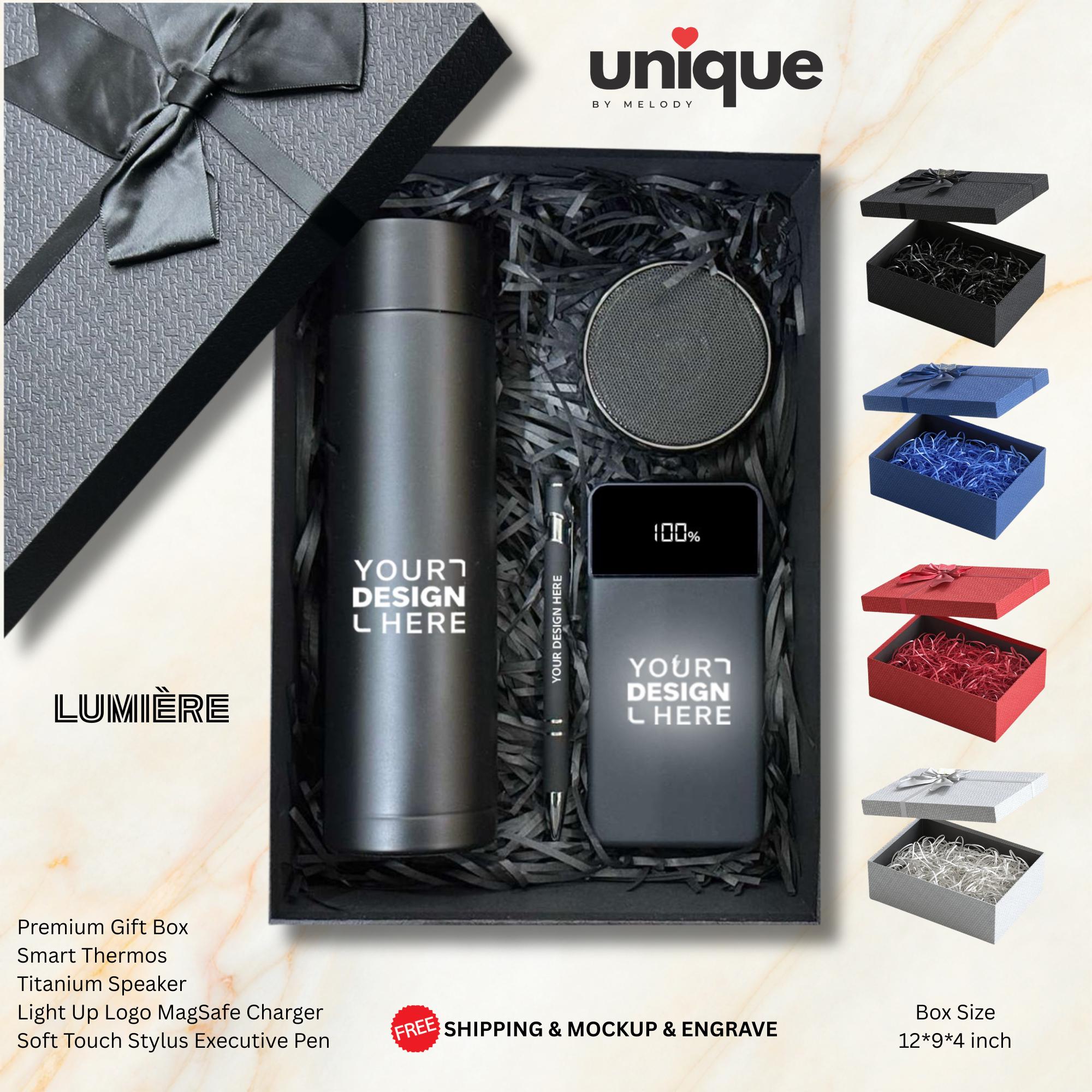 Executive Corporate Gift Box Leadership Appreciation VIP Client Recognition Business Gifts Custom Logo Bulk Orders