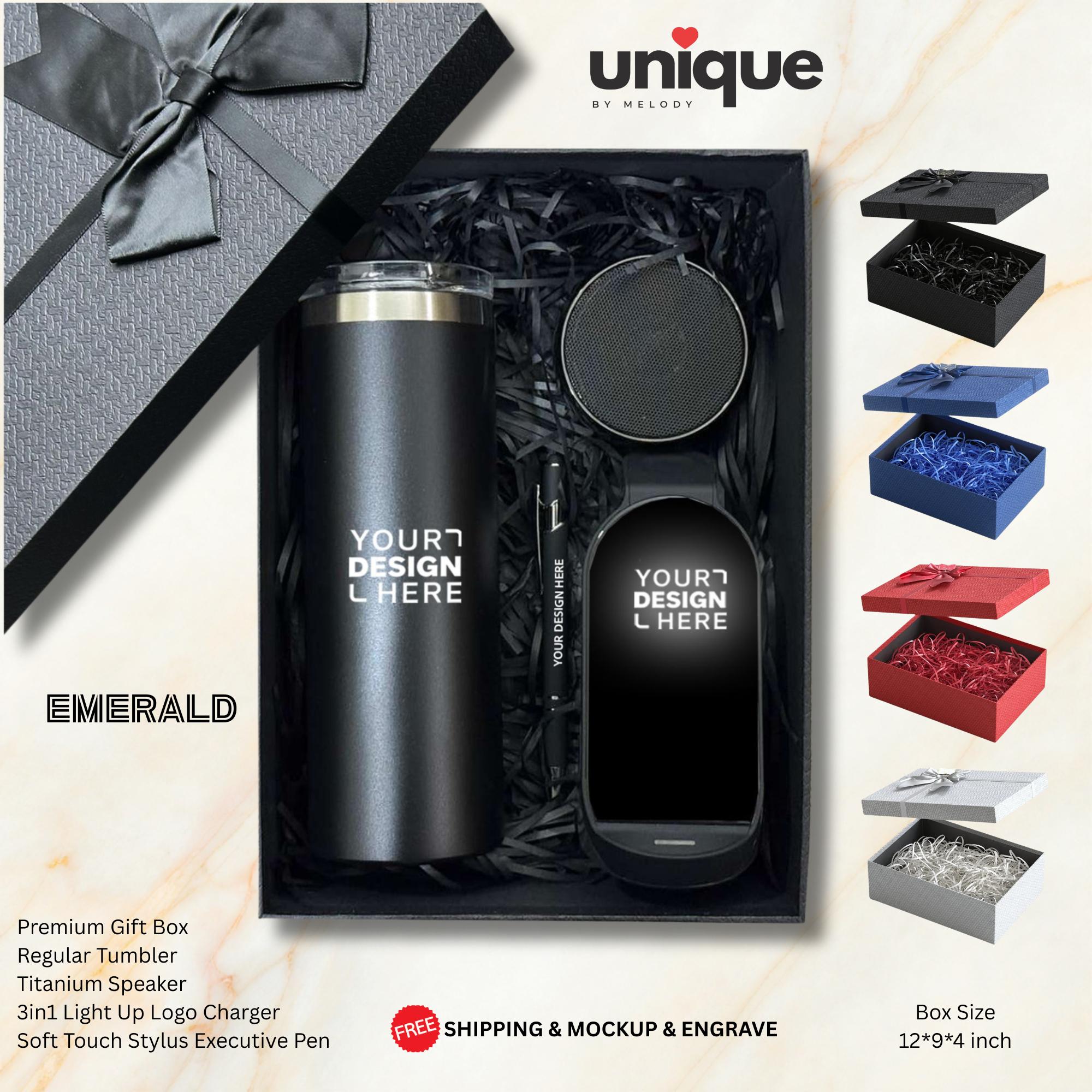 Executive Corporate Gift Box Leadership Appreciation VIP Client Recognition Holiday Business Gift Custom Logo Bulk Order