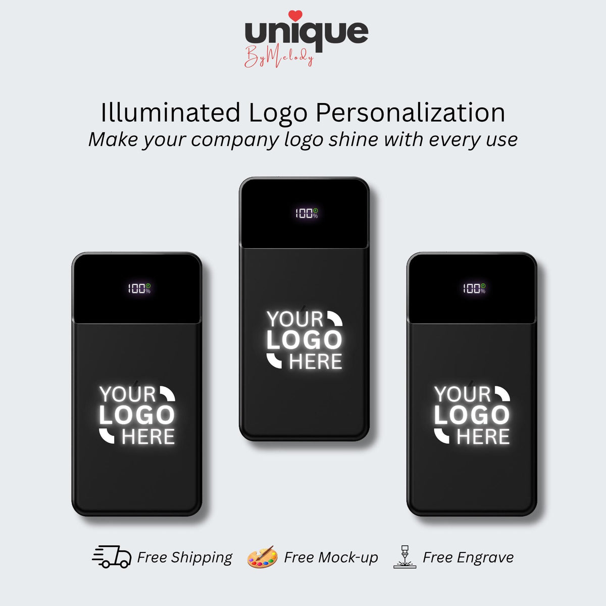 Executive Edition Corporate Gift Box Light Up MagSafe Charger Personalized Executive Gifts for Employees Clients and Business Events