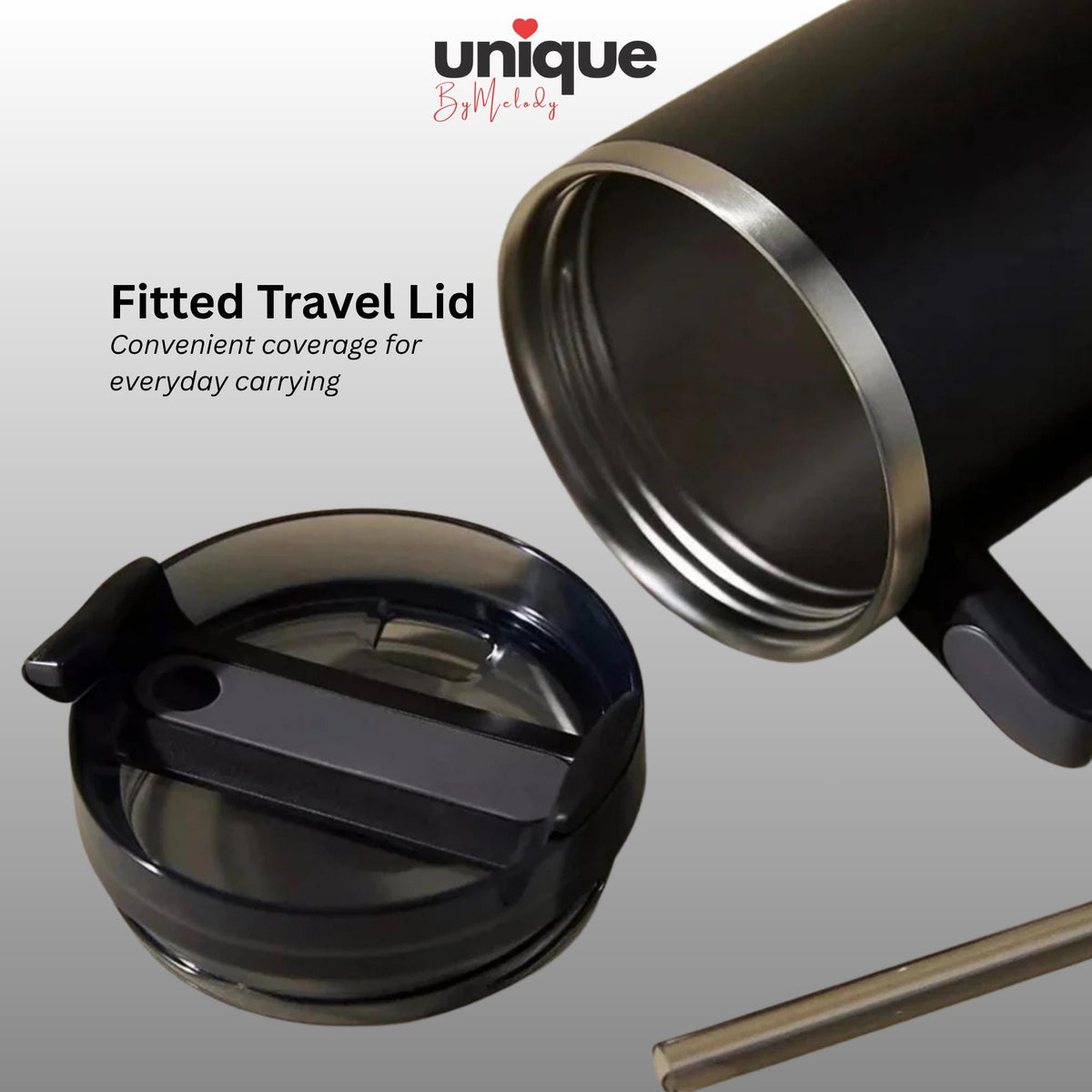 Personalized 30 oz Tumbler Handle Laser Engraved Company Logo Thermos Custom Corporate Office Gift Employee Client Appreciation Swag